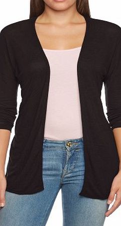 Vero Moda  Womens LULULOVE LS CARDIGAN V-Neck Long Sleeve Cardigan - Black - Schwarz (Black) - 10