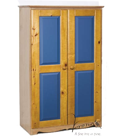 Verona Blue 2 Door Tall Boy