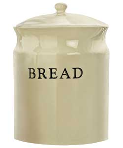 Verona Classic Cream Ceramic Bread Crock