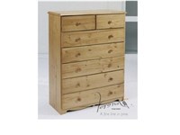 Verona Design Ltd Verona 5 2 Drawer Chest Blue