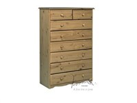 Verona 6+2 Drawer Chest Blue