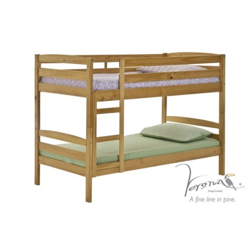 Verona Design Shelley Bunk Bed in Antique Pine