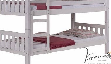 Barcelona Whitewash Bunk Bed