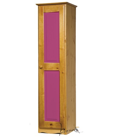 Fuchsia 1 Door Narrow Wardrobe