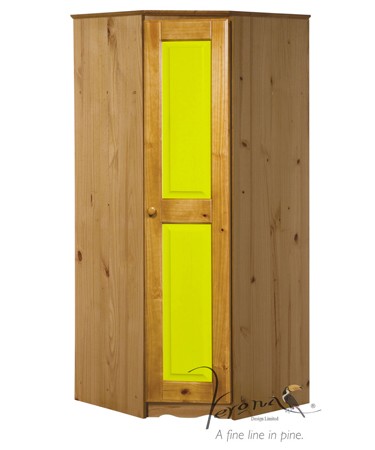 Verona Designs Lime Corner Wardrobe