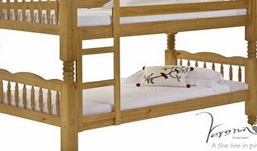 Trieste Antique Pine 3ft Bunk Bed