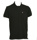 Black Pique Polo Shirt