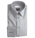 Grey Stripe Long Sleeve Shirt