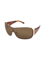 Signature Temple Shield Sunglasses