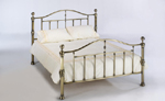 Victoria Brass Finish Bedstead 135 x 190cm