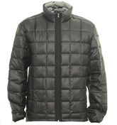 Black Full Zip Ultra Light Down Jacket