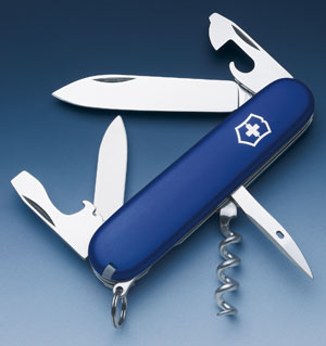 Penknife - Spartan - Blue - #CLEARANCE