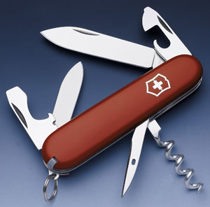 Penknife - Spartan - Matt Red