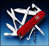 Victorinox Penknife - Huntsman (Jelly Blue) - Ref 13713T2