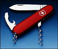 Victorinox Penknife - Waiter (Red) - Ref 0330300