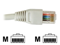 Cat6 UTP LSZH Patch Cable Beige 1Mtr