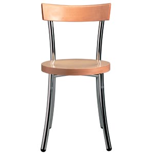 Chair- Chrome/Beech