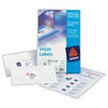 24 Per Sheet Inkjet Labels x 100 sheets