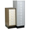 Bisley 15 Drawer A3 Cabinet-Coffee & Cream