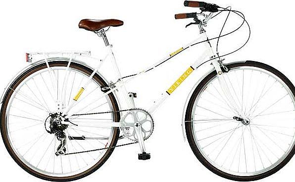 Continental White 19 Inch Road Bike -