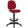 Viking Deluxe Draughtsmans Chair - Burgundy