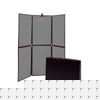 Viking Double Deck Display Unit-Grey