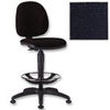 Viking Ergonomic Draughtsmans Chair - Black