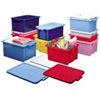 Jumbo Storemaster Crate Lids-Red