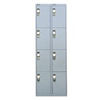 Viking Nest Of Two 6-Door Lockers-Grey