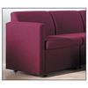 Right Arm Reception Chair - Burgundy