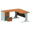 Viking Right Hand Ergonomic Desk And Pedestal