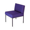 Steel-Frame Reception Chair-Navy