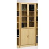 Viking Tall Half Glass Door Cupboard (Oak)