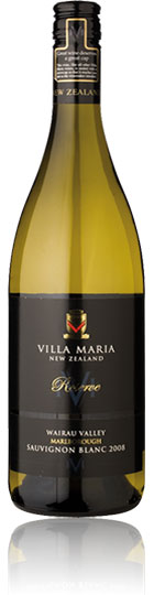 Villa Maria Reserve Sauvignon Blanc 2009 Wairau