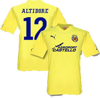Villareal Puma 2010-11 Villarreal Puma Home Shirt (Altidore 12)