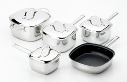 5pce Space Saving Pan Set