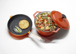 Viners Cast Iron Casserole and Pan set