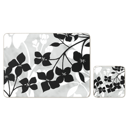 Viners Floral coasters - set of 4