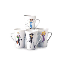 Viners Glamorous Girls mug set