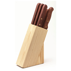 Solaris 6 piece knife block