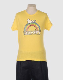 TOP WEAR Short sleeve t-shirts GIRLS on YOOX.COM