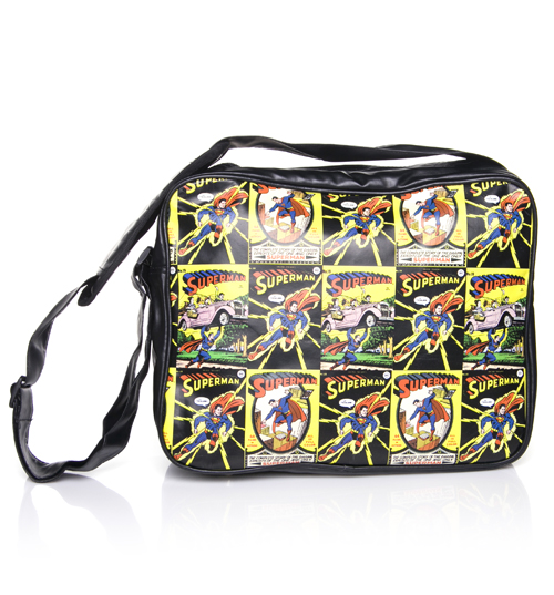 Print Superman Messenger Bag