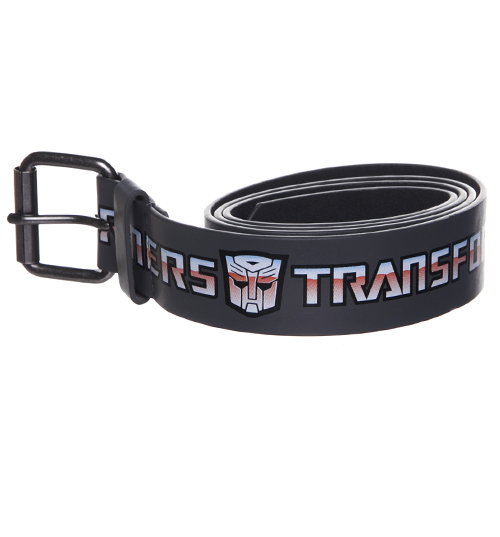 Vintage Print Transformers PU Belt