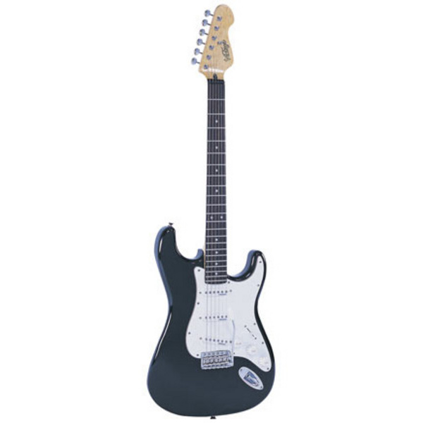 Vintage V6 Electric Guitar Black