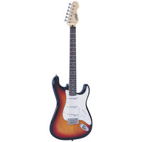 Vintage V6 Electric Guitar Sunburst