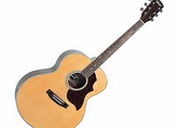 Vintage VJ100N Super Jumbo Acoustic Guitar Natural