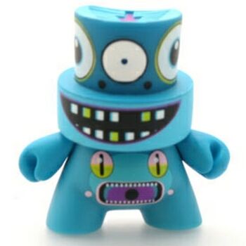 Vinyl Toys FatCaps Series 2 - Dalek Blue