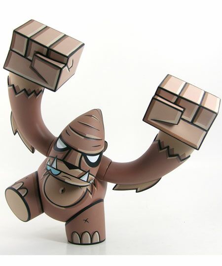 Vinyl Toys Joe Ledbetter Brown Smash Figure