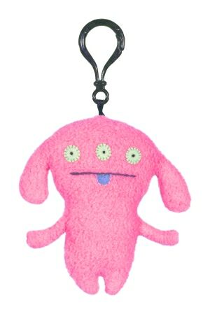 Vinyl Toys UglyDoll 4`` Plush Toy Keychain Peaco