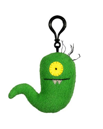 Vinyl Toys UglyDoll 4`` Plush Toy Keychain Ugly Worm